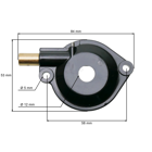 Olejové čerpadlo pre motorové píly Husqvarna 120 MARK II 230 235 236 240 Jonsered CS2234 CS2234S CS2238 McCulloch CS340 CS380 (OEM 545069301)