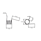 Opravná sada štartéra pre motory Honda GX160 GX240 GX270 GX340 GX390 168FA 168FB 170F (OEM 28442-ZH8-003 28434-ZE8-811 90003-ZG0-003)
