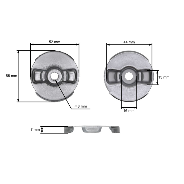 Opravná sada štartéra pre motory Honda GX160 GX240 GX270 GX340 GX390 168FA 168FB 170F (OEM 28442-ZH8-003 28434-ZE8-811 90003-ZG0-003)