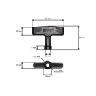 Opravná súprava štartéra pre motory Honda GX120 GX160 GX200 5,5 PS - 6,5 PS