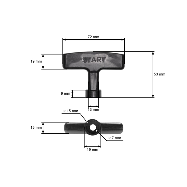 Opravná súprava štartéra pre motory Honda GX120 GX160 GX200 5,5 PS - 6,5 PS