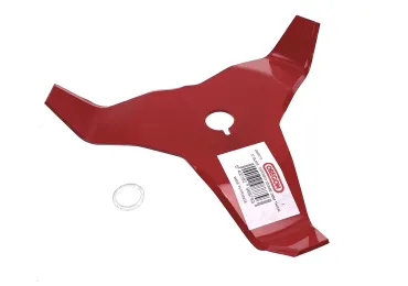 Oregon univerzálny oceľový rezný nôž 3 zuby 300 mm x 3 mm pre krovinorezy a motorové vyžínače Stihl Husqvarna Partner Jonsered Oleomac Dolmar Makita Honda