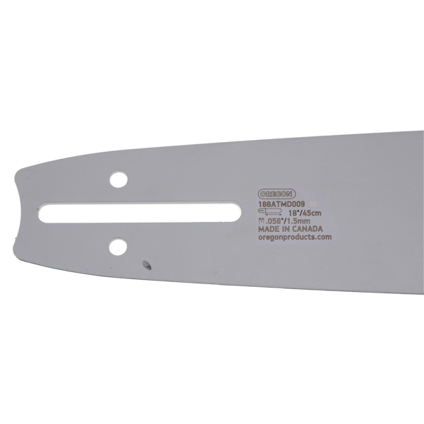 Oregon vodiaca lišta DuraCut 18" (45 cm) .325" 3/8" .404" 1,5 mm pre Husqvarna 61 66 266 268 272 365 372XP 281 298 380 385 585 Solo 665 670 681 Jonsered 2077 2171 Dolmar PS6400 Shindaiwa 577 Makita DCS6400