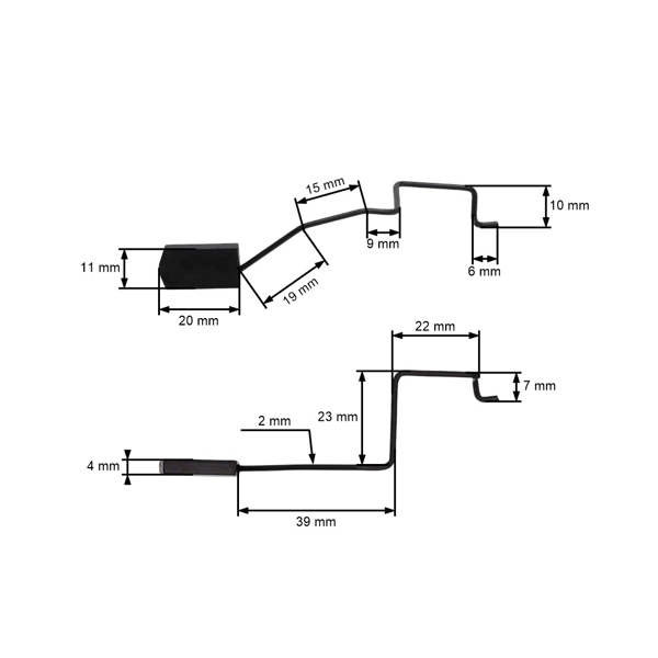 Páčka plynu pre motorové píly Husqvarna 51 55 55 Rancher (OEM 501778002)