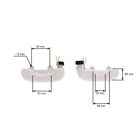 Palivová nádrž pre Čínske krovinorezy a krovinorezy z hobbymarketov s obsahom motora 43 ccm 52 ccm