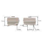 Palivová nádrž pre motory Honda GX240 GX270 (OEM 17510-ZE2-010ZA 17510ZE2020ZA)