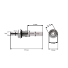 Palivová nádrž pre motory Honda GX240 GX270 (OEM 17510-ZE2-010ZA 17510ZE2020ZA)