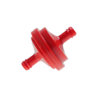 Palivový filter Červený 155 mikrónový pre motory Briggs & Stratton bez palivového čerpadla Originálny diel (OEM 298090 298090S)