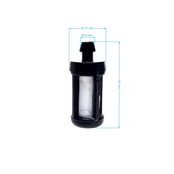 Palivový filter pre motorové a rozbrusovacie píly Stihl 017 018 MS170 MS180 MS181 MS200 MS210 MS250 MS290 MS390 TS350 TS400 TS760 P835 P840 (OEM 00003503500)