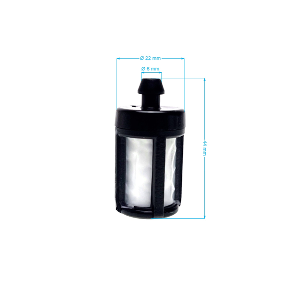 Palivový filter pre motorové a rozbrusovacie píly Stihl 024 036 044 066 MS240 MS270 MS362 MS440 MS441 MS460 MS461 MS780 MS880 TS700 TS800 (OEM 00003503504)