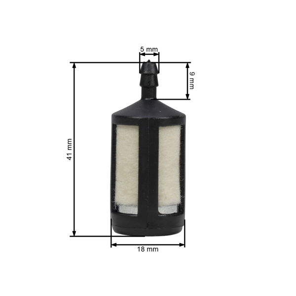 Palivový filter pre motorové píly krovinorezy a ďalšiu záhradnú techniku