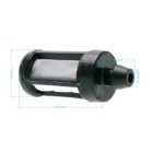 Palivový filter pre motorové píly krovinorezy a ďalšiu záhradnú techniku