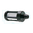 Palivový filter pre motorové píly krovinorezy a ďalšiu záhradnú techniku