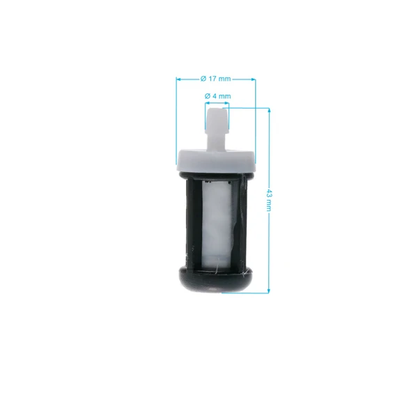 Palivový filter pre motorové píly rozbrusovacie píly postrekovače krovinorezy Stihl 009 MS192 FS55 FS75 FS80 FS250 FS300 TS410 TS420 BR340 BR450 (OEM 00003503502)