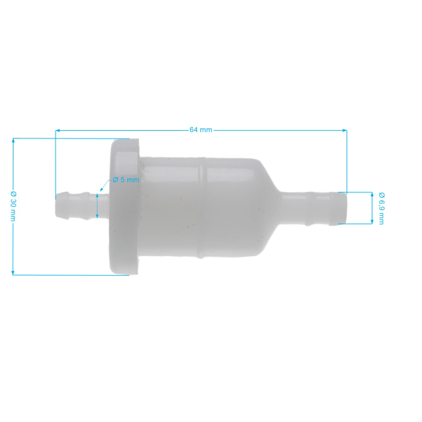 Palivový filter pre motory Honda GX620 GX670 (OEM 16910-ZE8-015) Palivový filter pre motory Honda GX620 GX670 (OEM 16910-ZE8-015)