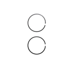 Piestne krúžky 40 mm x 1,2 mm (OEM 11230343005)