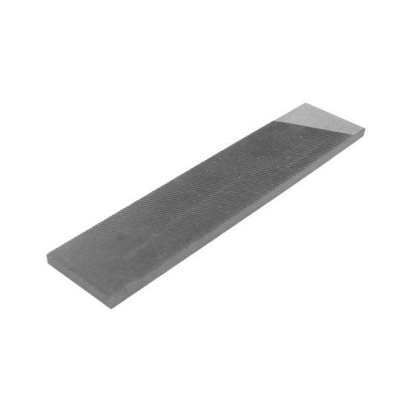 Pilník do prípravku na zbrúsenie hrán vodiacich líšt reťazových píl