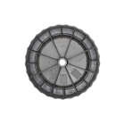 Plastové koleso pre elektrickú kosačku Alpina Stiga Castel Garden C350 C390 (OEM 1136-1612-01 122686087/0 22686082/0 122686085/0)