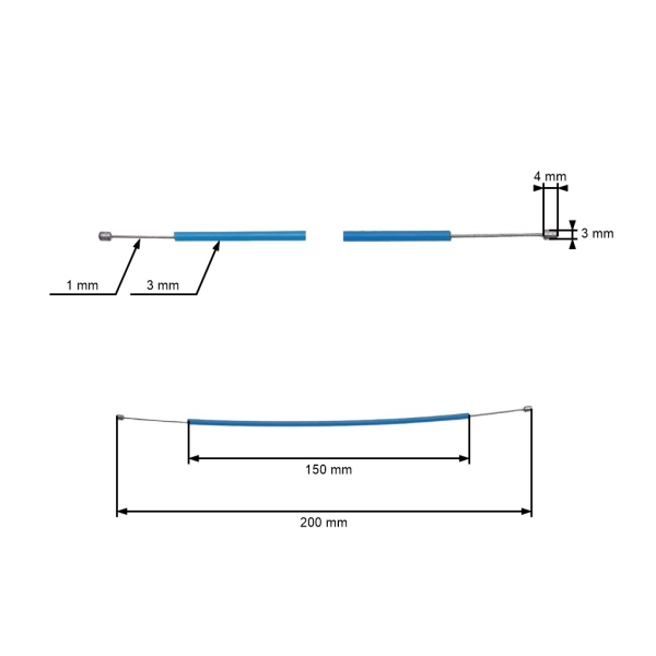 Plynové lanko pre motorové píly Husqvarna 362 365 365 X-Torq 372XP 372 XP X-Torq 385 390XP 375K Jonsered 2165 2171 CS2166 CS2171 CS2188 (OEM 503717601)
