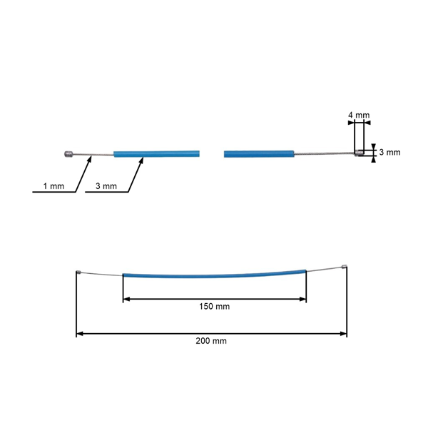 Plynové lanko pre motorové píly Husqvarna 362 365 365 X-Torq 372XP 372 XP X-Torq 385 390XP 375K Jonsered 2165 2171 CS2166 CS2171 CS2188 (OEM 503717601)