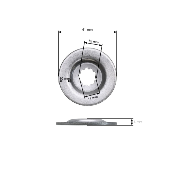 Podložka žacieho noža pre krovinorezy Stihl FS36 FS44 FS74 FS87 FS108 FS110 FS120 FS130 FS250 (OEM 41307131600)