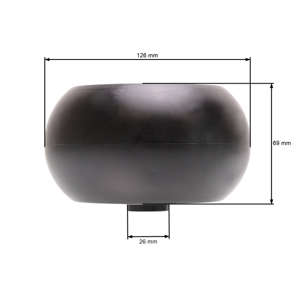 Podporné koliesko žacieho ústrojenstva pre záhradné traktory Husqvarna Partner McCulloch MTD Ariens Snapper Murray Toro Cub Cadet Murray