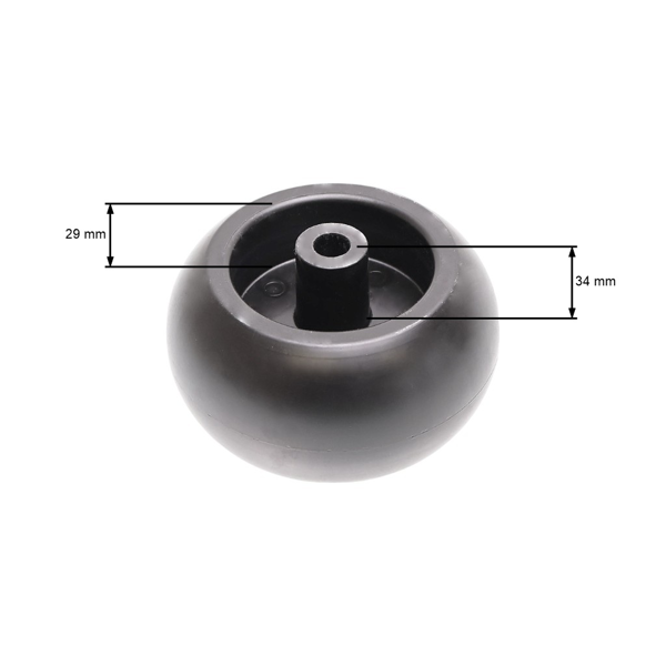 Podporné koliesko žacieho ústrojenstva pre záhradné traktory Husqvarna Partner McCulloch MTD Ariens Snapper Murray Toro Cub Cadet Murray