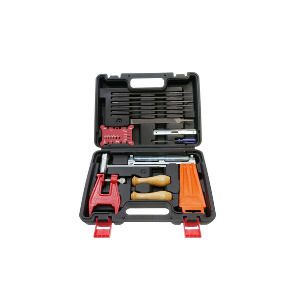 Prenosný kufrík s náradím na ostrenie pílových reťazí