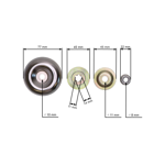 Prevodová hlava pre činské krovinorezy a krovinorezy z hobbymarketov s priemerom rúrky 28 mm na 9-zubovom hriadeli