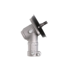 Prevodová hlava pre činské krovinorezy a krovinorezy z hobbymarketov so štvorcovým profilom hriadeľa s priemerom rúrky 25,4 mm