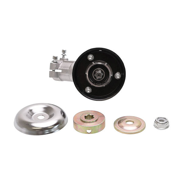 Prevodová hlava pre činské krovinorezy a krovinorezy z hobbymarketov so štvorcovým profilom hriadeľa s priemerom rúrky 25,4 mm