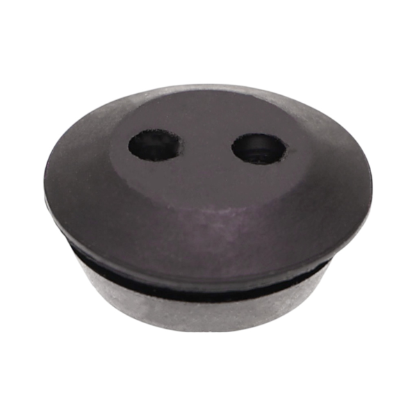 Priechodka palivovej nádrže pre motorové píly, krovinorezy a iné záhradné zariadenia 25,0 mm výška 11,0 mm otvor na hadičky 4,70 mm