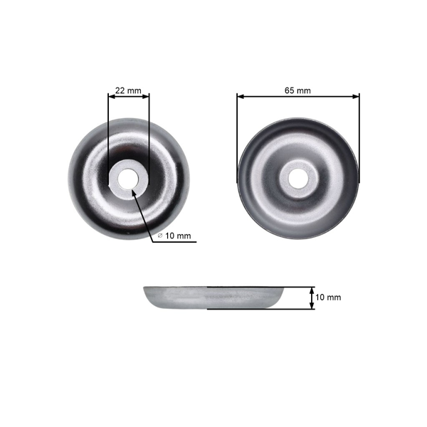 Prítlačná miska pre činské krovinorezy a krovinorezy z hobbymarketov