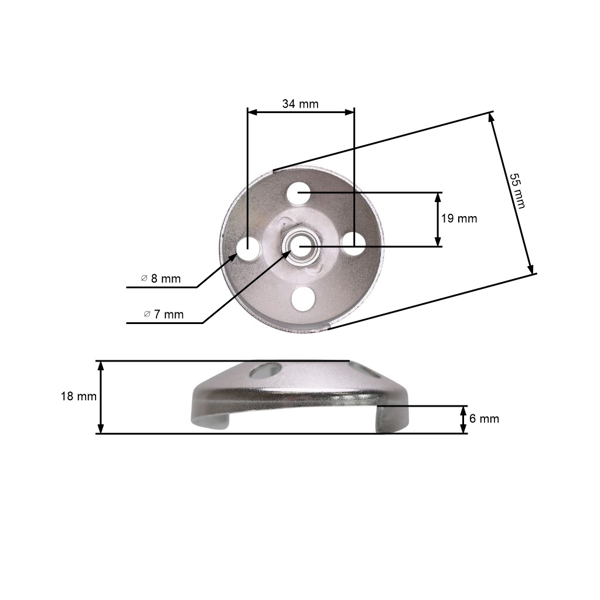 Protikus štartéra pre čínske krovinorezy a krovinorezy z hobbymarketov s objemom motora 43 cm3 52 cm3