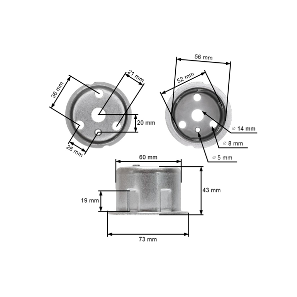 Protikus štartéra pre Čínske motorové kosačky a kosačky z hobbymarketov