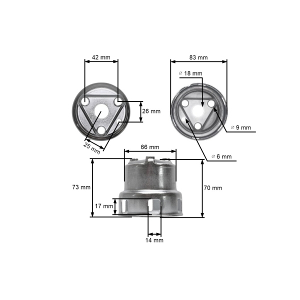 Protikus štartéra pre motory Honda GX240 GX270 (OEM 28451ZE2W01) Protikus štartéra pre motory Honda GX240 GX270 (OEM 28451ZE2W01)