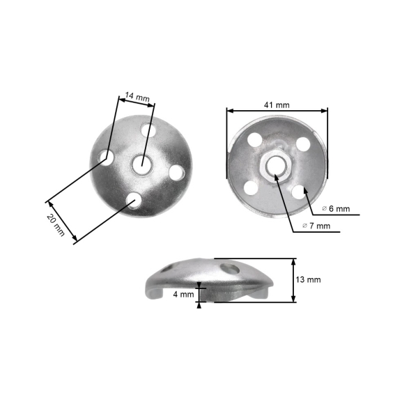 Protikus štartéra pre motory Honda GX25 GX35 UMK (OEM 28451Z0H003 28451-Z0H-003)