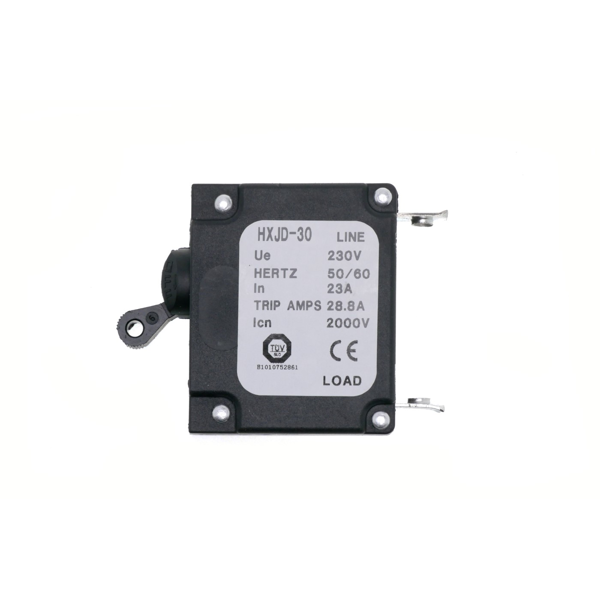 Prúdový chránič 13A pre generátory (230V Hertz 50/60 In 23A Trip AMPS 28.8A Icn 2000A)