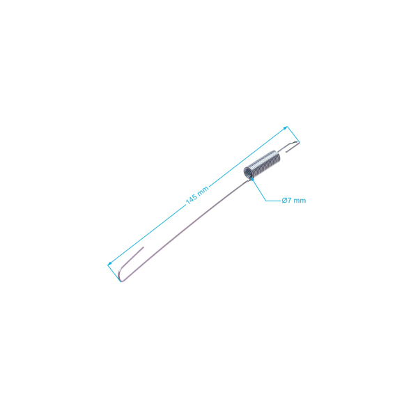 Pružina regulátora otáčok motora Honda GX240 GX270 Zongshen 177F (OEM 16561-ZE2-020)