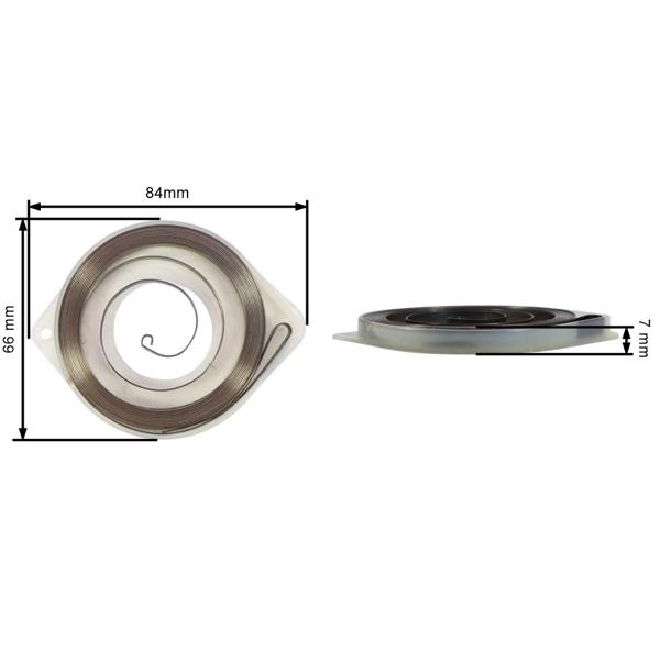 Pružina štartéra pre krovinorezy Husqvarna 225R 227R 232R 235R 240RJ 345FR 545FR 545FX 545FX AT 545FXT 545RX 545RXT 545RXT AT 555FX 555RXT (OEM 502200601)