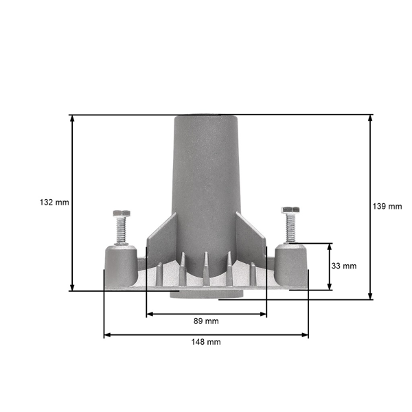 Puzdro tŕňového hriadeľa pre záhradné traktory Husqvarna Jonsered Partner McCulloch Rally VIKING Craftsman Poulan (OEM 6109 004 2010 532128774)