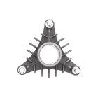 Puzdro tŕňového hriadeľa pre záhradné traktory Husqvarna Jonsered Partner McCulloch Rally VIKING Craftsman Poulan (OEM 6109 004 2010 532128774)