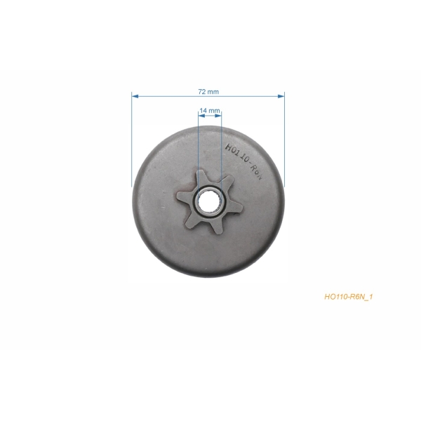 Reťazovka 3/8" 6 zubov pre motorové píly Homelite 101 150 Auto EZ Mini