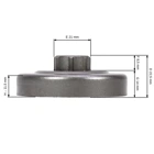 Reťazovka 3/8" 7 zubov pre motorové píly Echo CS3000 CS3400 CS3450 CS3500 CS340 CS341 CS346