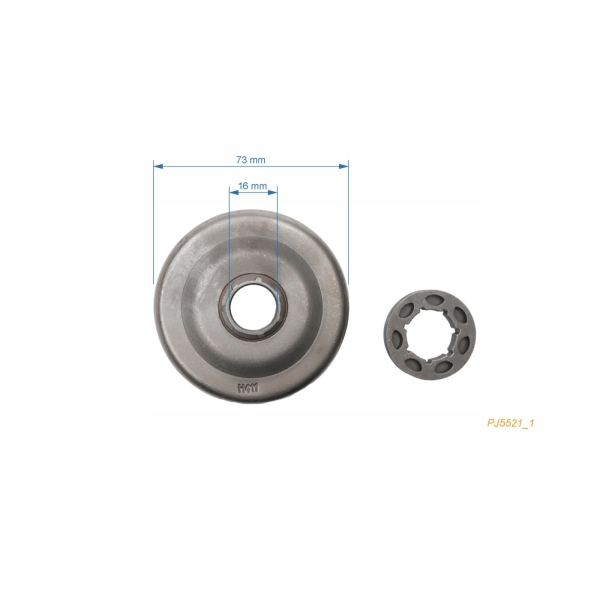 Reťazovka 3/8" 7 zubov pre motorové píly Husqvarna 51 55 55 Rancher 254 262XP (OEM 503453902)