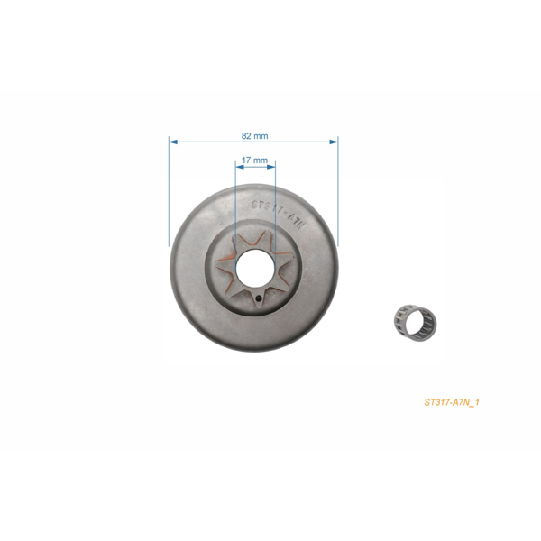 Reťazovka 3/8" 7 zubov pre motorové píly Stihl 045AV 045AVE 045 AVEQ 056 (OEM 11156402001)