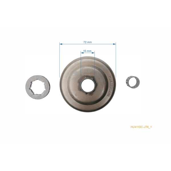 Reťazovka .325" 7 zubov pre motorové píly Husqvarna 50 51 55 154 254 262 262XP (OEM 503745401)