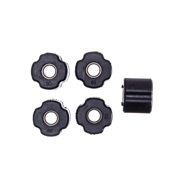 Sada silentblokov pre nosné rúrky krovinorezov priemer 28,0 mm x výška 22,7 mm x vnútorný priemer 10,55 mm