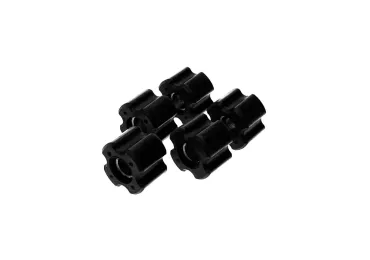 Sada silentblokov pre nosné rúry krovinorezov vonkajší priemer 28 mm x výška 20 mm x vnútorný priemer 10 mm