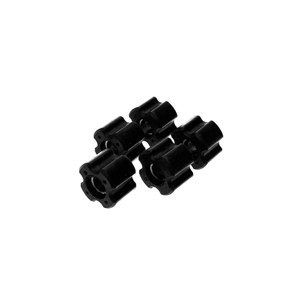 Sada silentblokov pre nosné rúry krovinorezov vonkajší priemer 28 mm x výška 20 mm x vnútorný priemer 10 mm